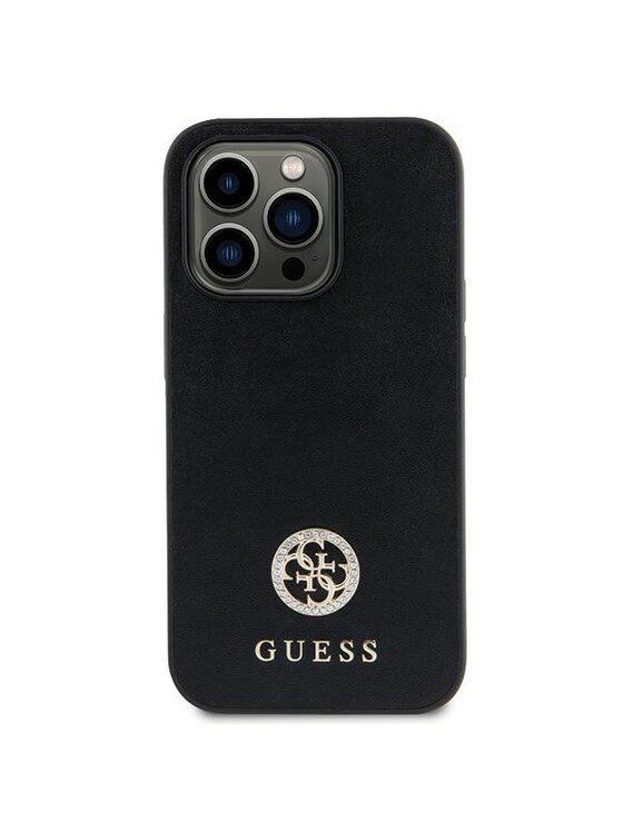 Guess Guess Etui na telefon iPhone 15 Plus Czarny