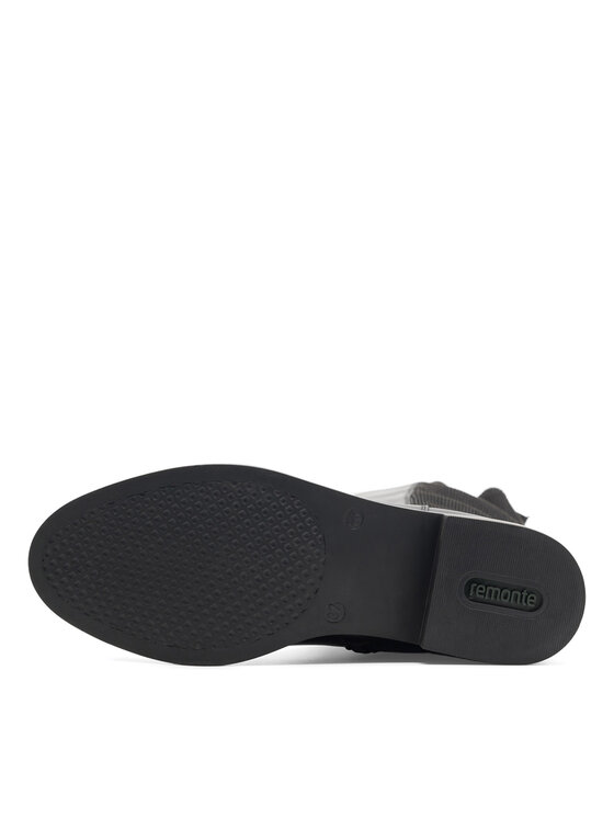 Remonte Remonte Čizme ispod koljena D8371-01 Crna