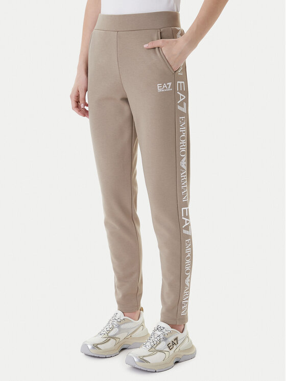 EA7 Emporio Armani EA7 Emporio Armani Trening 7W000116 AF10443 U6167 Bej Regular Fit