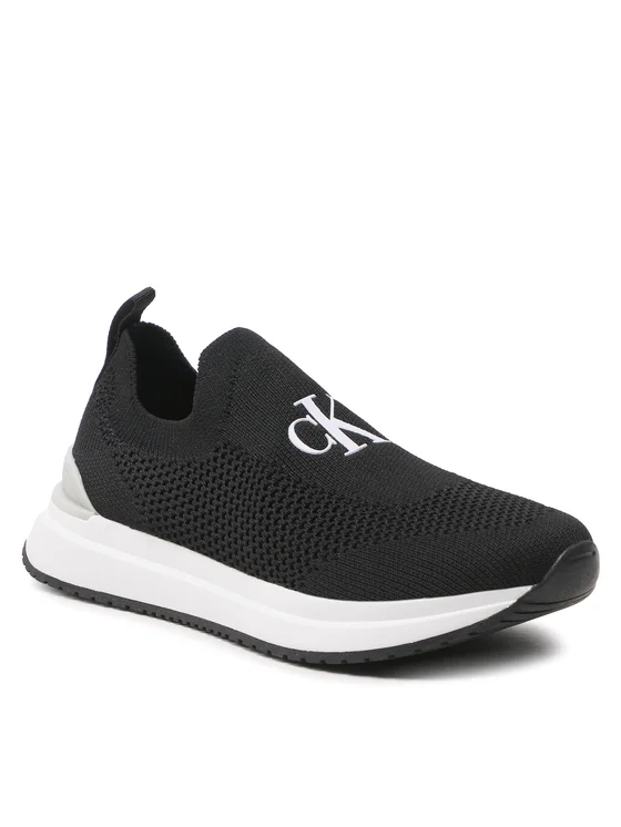 Calvin Klein Jeans Sneakers Low Cut Easy-On Sneaker V3X9-80587-0702 M Schwarz