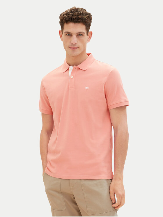 Tom Tailor Polo 1031006 Rozā Regular Fit