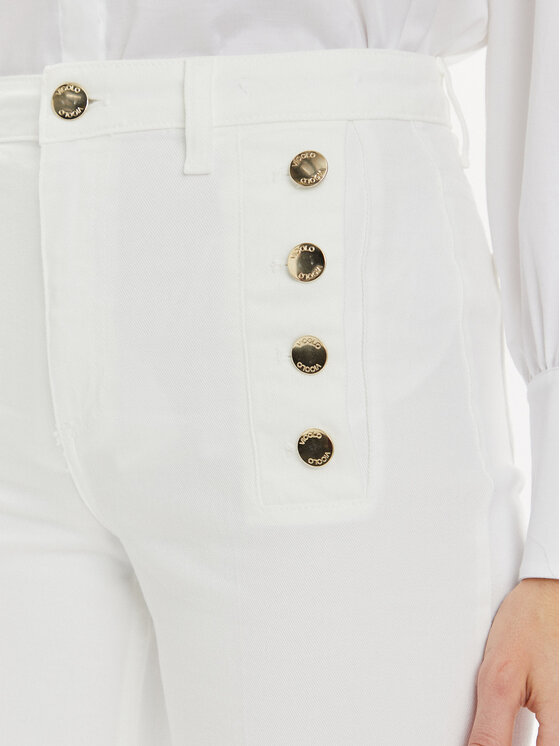 ViCOLO ViCOLO Jeans hlače DB5057 Bela Wide Fit