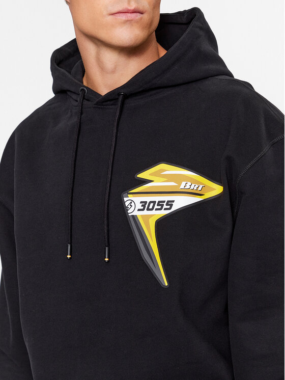 BOSS Boss Mikina Weteamhood 50497143 Čierna Relaxed Fit