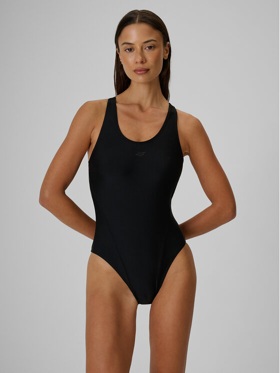 4F 4F Strój kąpielowy AQUA FORCE Czarny