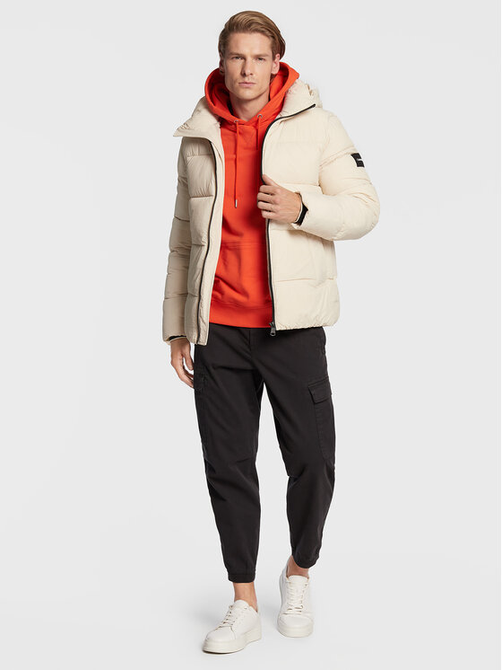 Calvin Klein Calvin Klein Зимно яке Crinkle K10K110336 Бежов Regular Fit