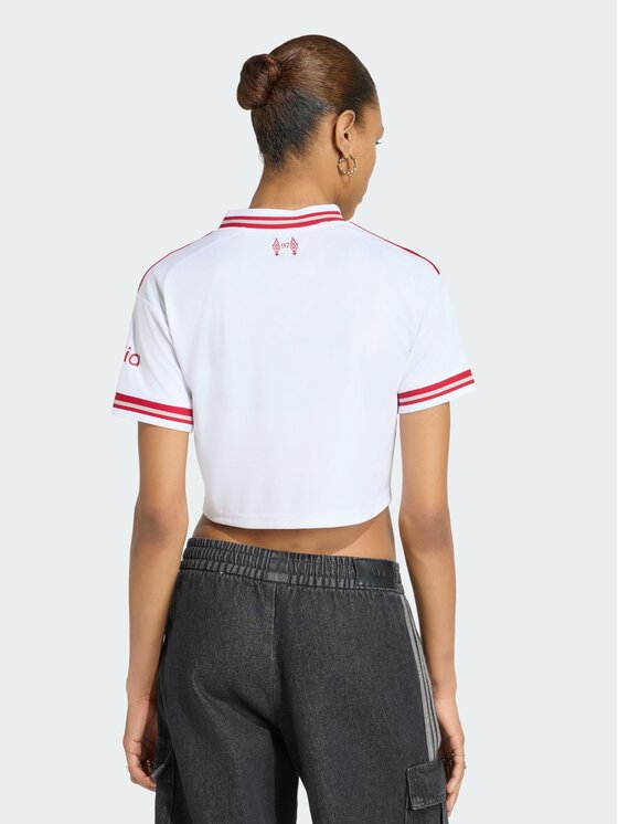 adidas adidas Koszulka techniczna 171849 Biały Regular Fit