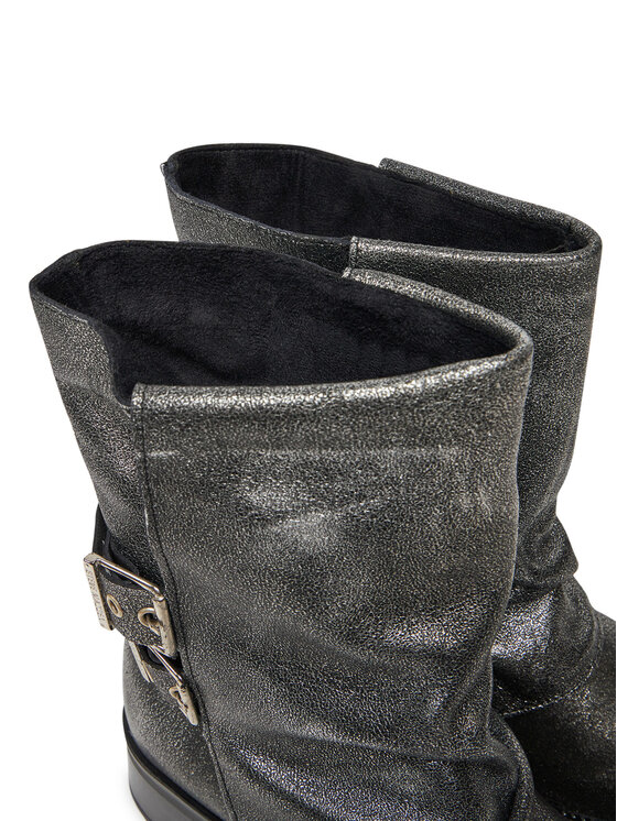 Steve Madden Steve Madden Botki Bonfire SM11003415 Srebrny