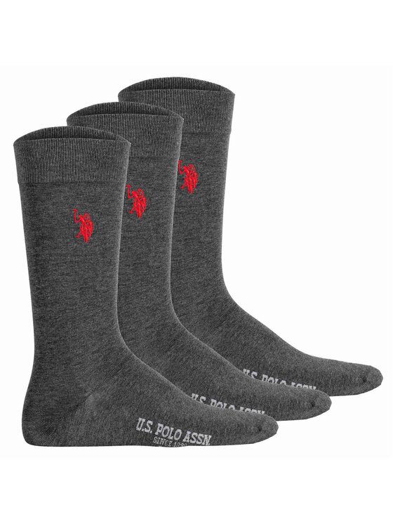 Skarpety U.S. Polo Assn., Rozmiar 43/46, Szare, 28738