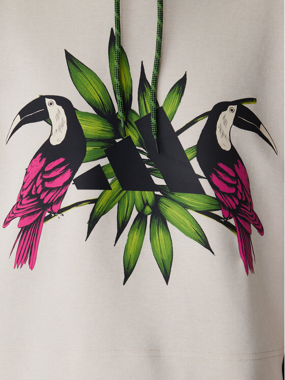 adidas adidas Bluza Farm Rio KS8031 Écru Loose Fit
