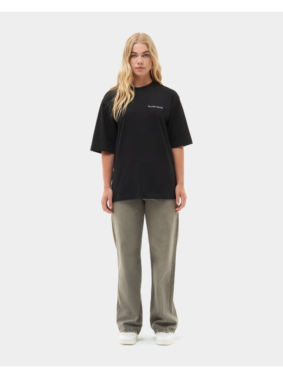Sneakersy, rozmiar S, Czarne, Filling Pieces T-Shirt Boxy Czarne L
