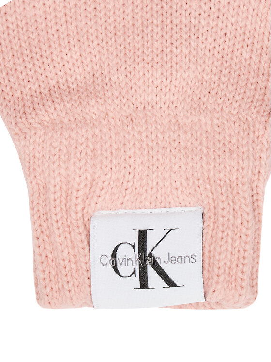 Calvin Klein Jeans Calvin Klein Jeans Rękawiczki dziecięce Monogram IU0IU00525 Różowy