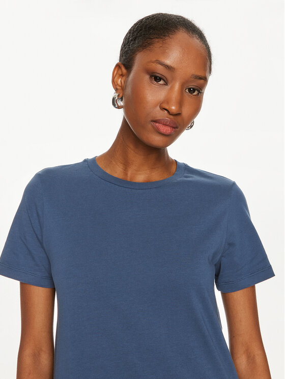 United Colors Of Benetton United Colors Of Benetton Každodenné šaty 3U53DV01H Modrá Relaxed Fit