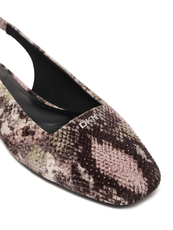 DKNY DKNY Balerinos Darrow Logo K1665915 Smėlio