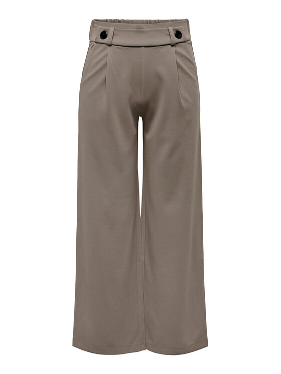 JDY JDY Spodnie materiałowe Geggo 15208430 Beżowy Wide Leg