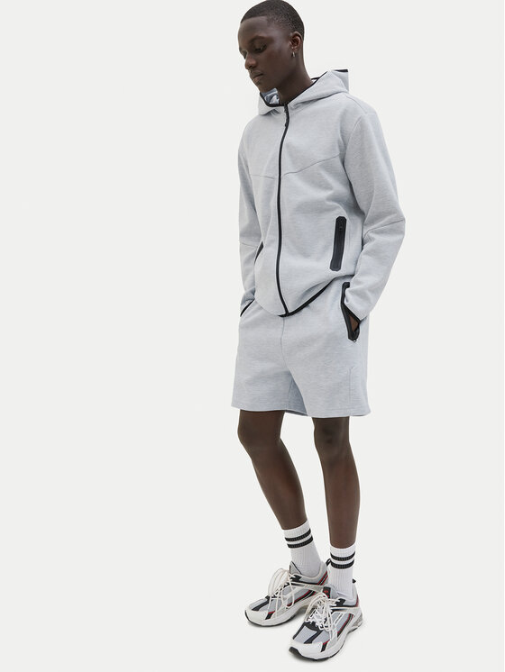 Jack&Jones Jack&Jones Športne kratke hlače Gordon Fusion 12273304 Siva Regular Fit