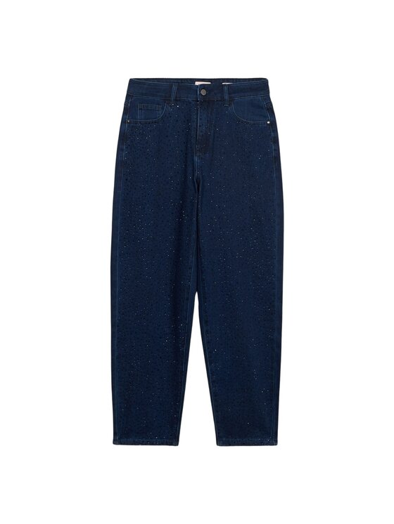 Oltre Oltre Jeansy P454R008870N034 Niebieski Regular Fit