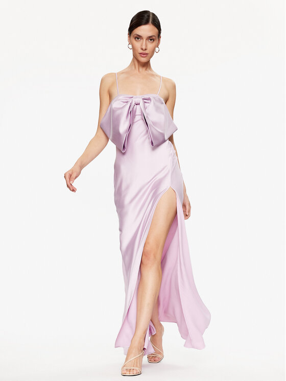 PINKO Pinko Večerné šaty Isotono 101658 Z345 Fialová Regular Fit
