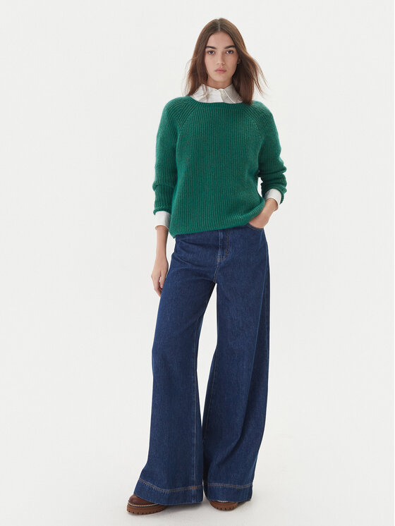 Weekend Max Mara Weekend Max Mara Pulover Xeno 2525366102 Verde Relaxed Fit