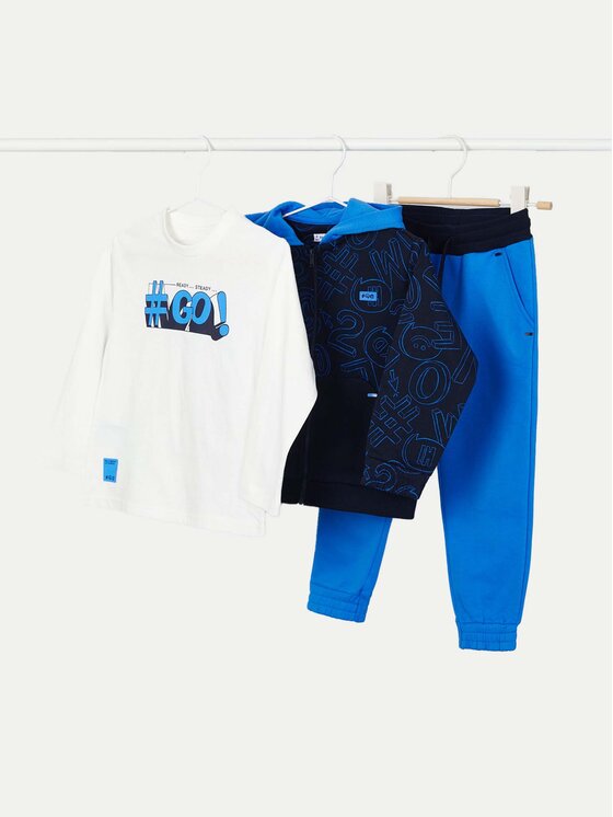 Mayoral Mayoral Σετ φόρμας 4886 Μπλε Regular Fit