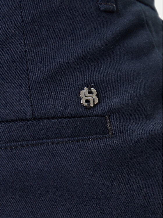 BOSS BOSS Spodnie garniturowe C-Genius 50555035 Granatowy Slim Fit