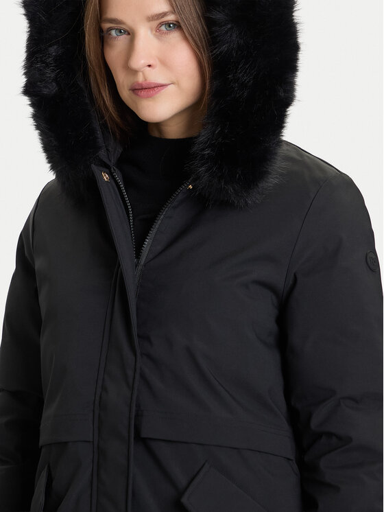 Rinascimento Rinascimento Télikabát CFC0122158003 Fekete Regular Fit