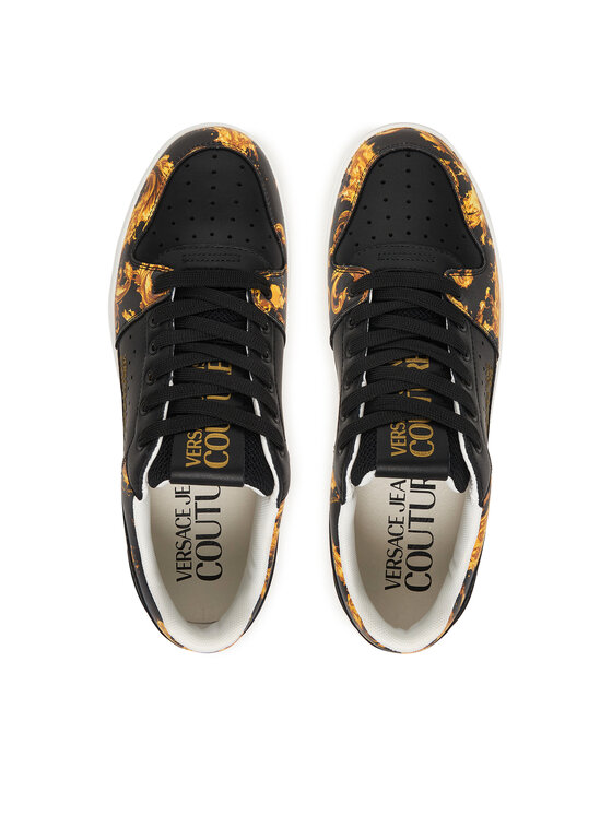 Versace Jeans Couture Versace Jeans Couture Sneakersy 80YA3SJ4 Czarny