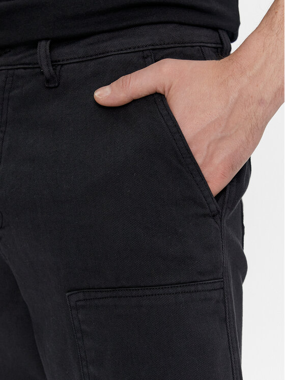 Brave Soul Brave Soul Džinsai MJN-OSLOBLACK Juoda Loose Fit