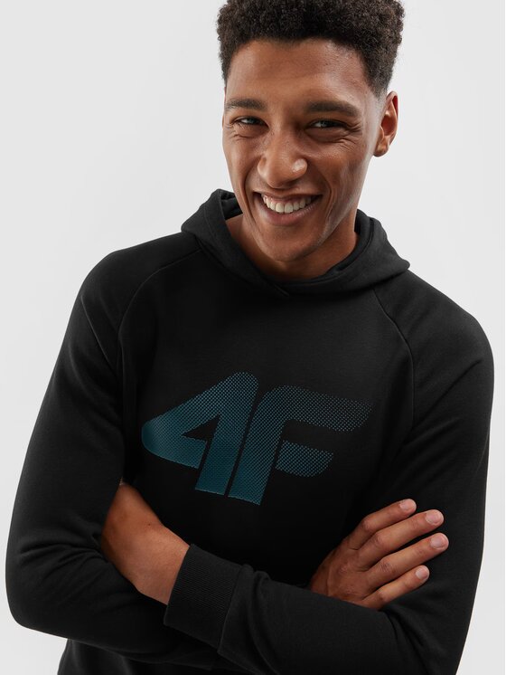 4F 4F Felpa FWSS25TSWSM2367-20S Nero Regular Fit