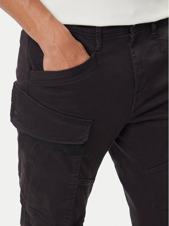 G-Star Raw G-Star Raw Hlače 3D D26950-C106 Crna Straight Fit