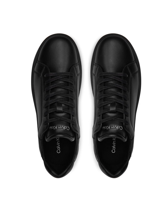 Calvin Klein Calvin Klein Αθλητικά Low Top Lace Up Lth HM0HM01016 Μαύρο