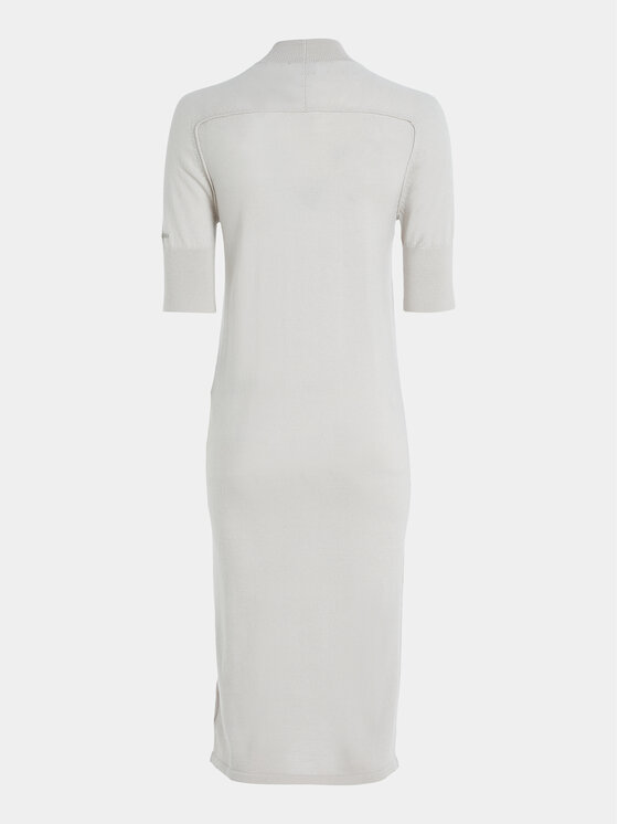 Calvin Klein Calvin Klein Úpletové šaty K20K205751 Béžová Regular Fit