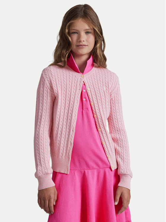 Polo Ralph Lauren Cardigan 313543047010 Roz deschis Regular Fit