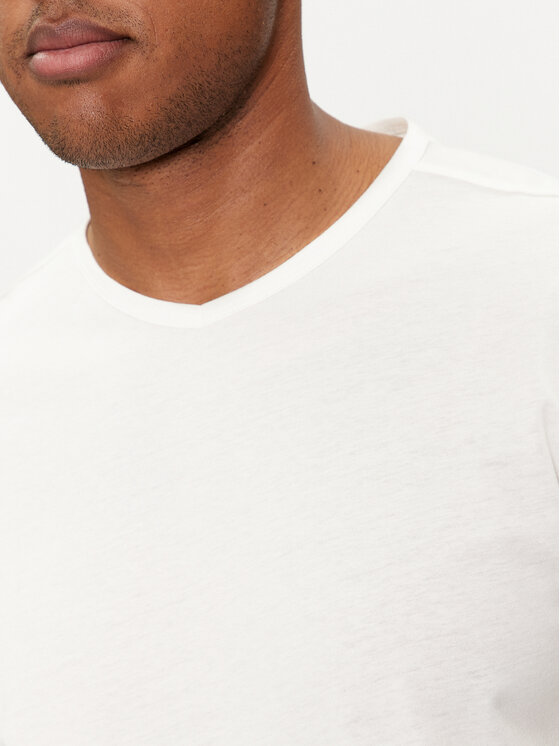 Selected Homme Selected Homme T-krekls 16088574 Balts Regular Fit