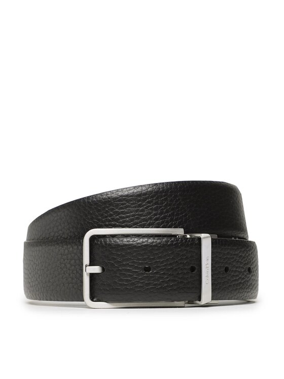 Calvin Klein Calvin Klein Чоловічий ремінь Adj/Rev Slim Frame Pb 35mm K50K510360 Чорний