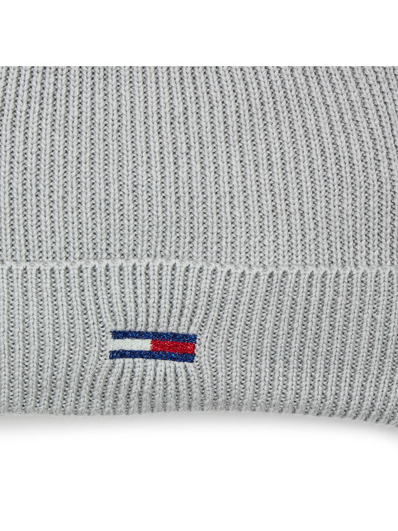 Tommy Jeans Tommy Jeans Комплект шапка и шал тип комин Tjw Flag Beanie And Scarf AW0AW15482 Сив