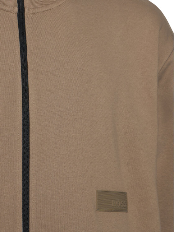 BOSS BOSS Hanorac Sw Collar 50564104 Bej Relaxed Fit