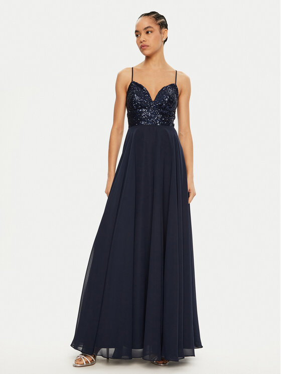 Swing Swing Rochie de seară 5AI09500 Bleumarin Regular Fit