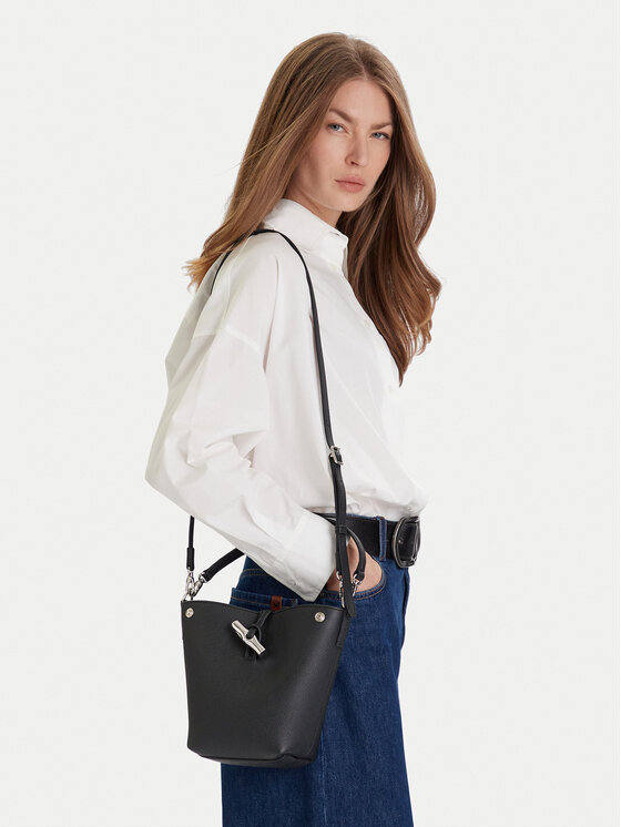 Longchamp Longchamp Kabelka 10279HFP Černá
