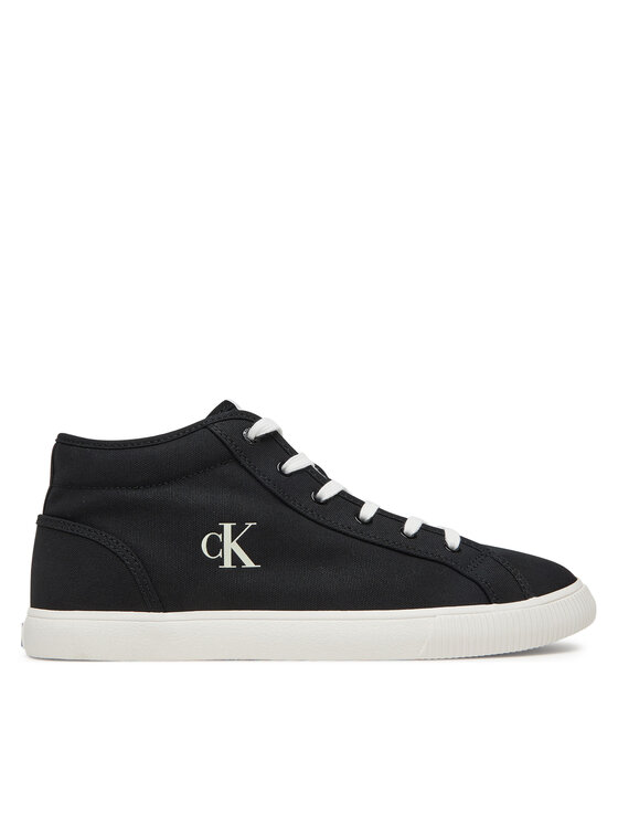 Calvin Klein Jeans Calvin Klein Jeans Snīkeri Ess Vulc Mid Mg Canvas YM0YM01210 Melns