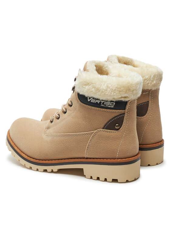 Vertigo Alpes Vertigo Alpes Schnürstiefeletten Castro W Beige