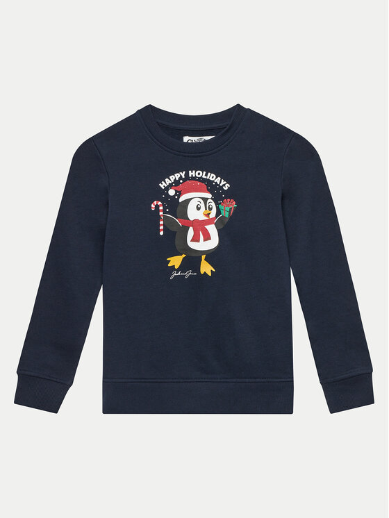 Jack&Jones Junior Bluză Toon 12222091 Bleumarin Regular Fit