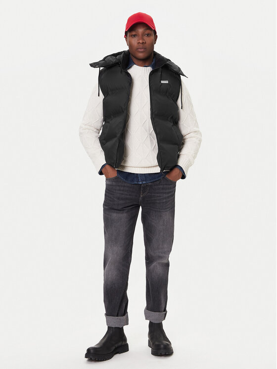 Hunter Hunter Жилет Alistar HARM0022252 Чорний Regular Fit