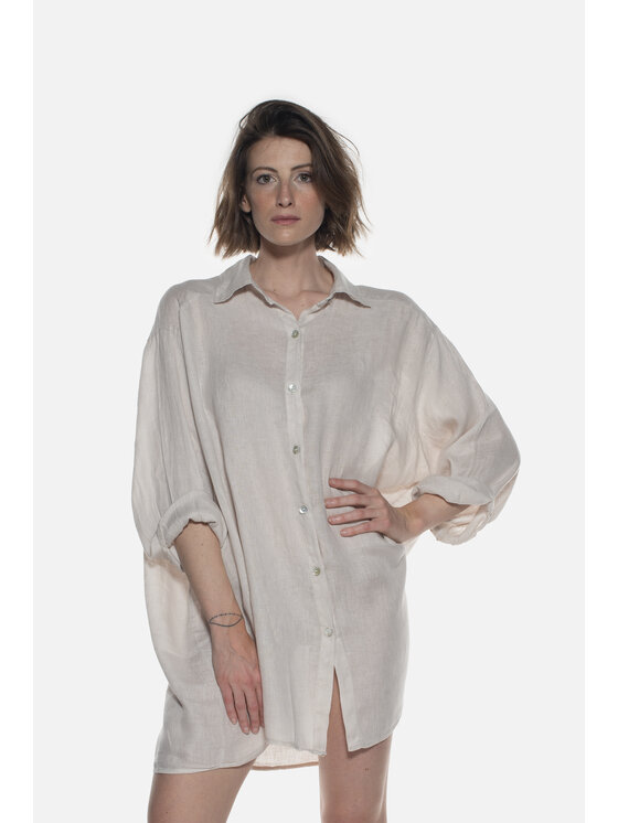 ACANFORA ACANFORA Camicia 3670-SAF Beige Regular Fit