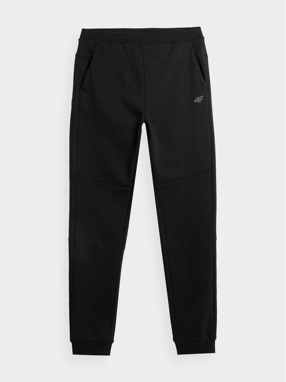 4F 4F Jogginghose 4FAW23TTROM447 Schwarz Regular Fit