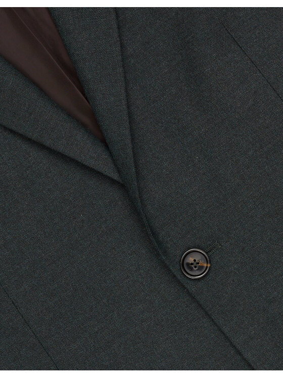 Borgio Borgio Marynarka zogno Zielony Slim Fit