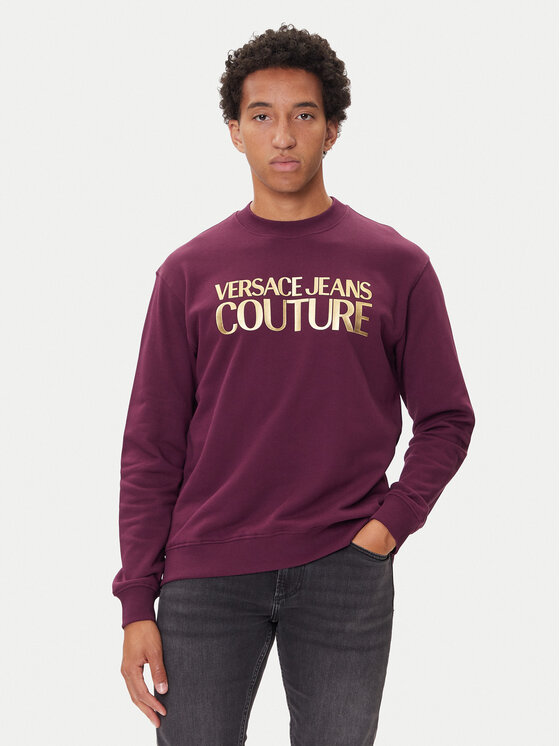 Versace Jeans Couture Versace Jeans Couture Felpa 79GAIT05 Viola Regular Fit