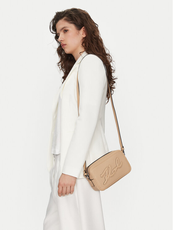 KARL LAGERFELD KARL LAGERFELD Дамска чанта A1W30040 Бежов