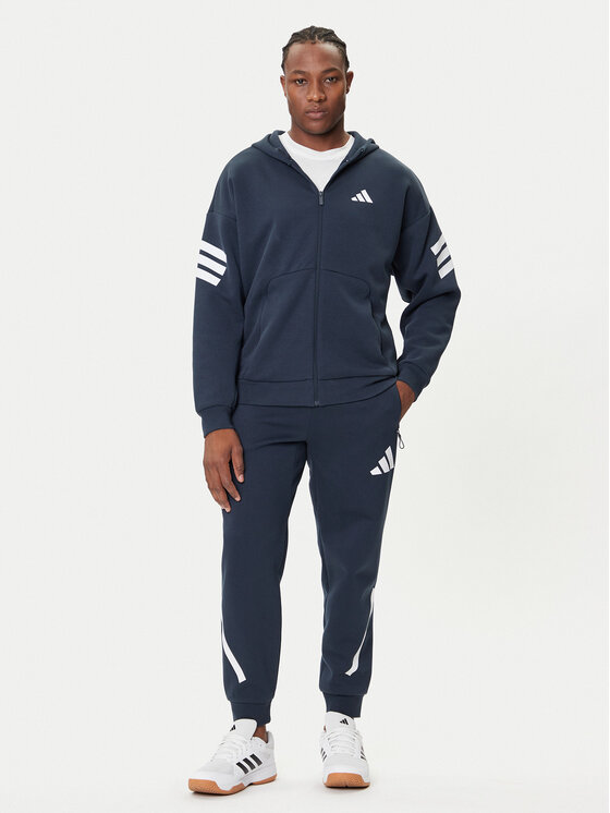 adidas adidas Spodnie dresowe Z.N.E. JW4723 Granatowy Loose Fit
