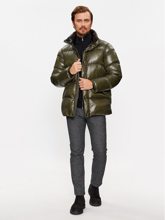 Hetregó Hetregó Kurtka puchowa Justin 8K562 Zielony Regular Fit