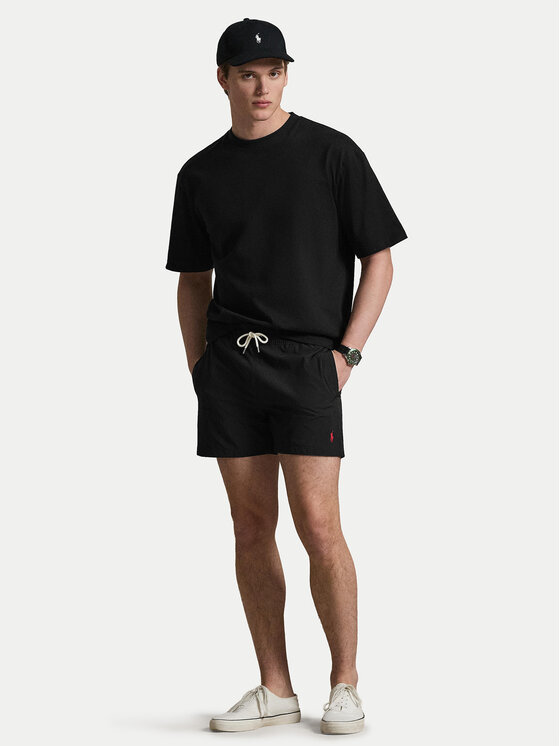 Polo Ralph Lauren Polo Ralph Lauren Pantaloni scurți pentru înot 710B16721010 Negru Slim Fit
